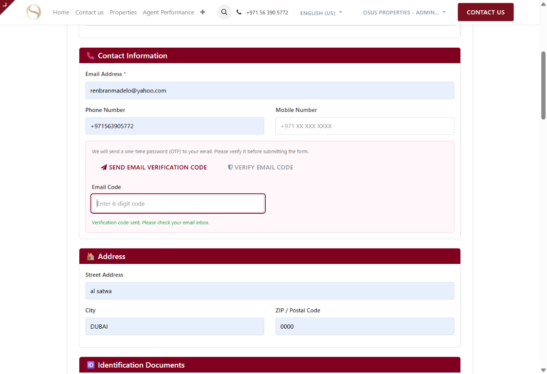 KYC screenshot
