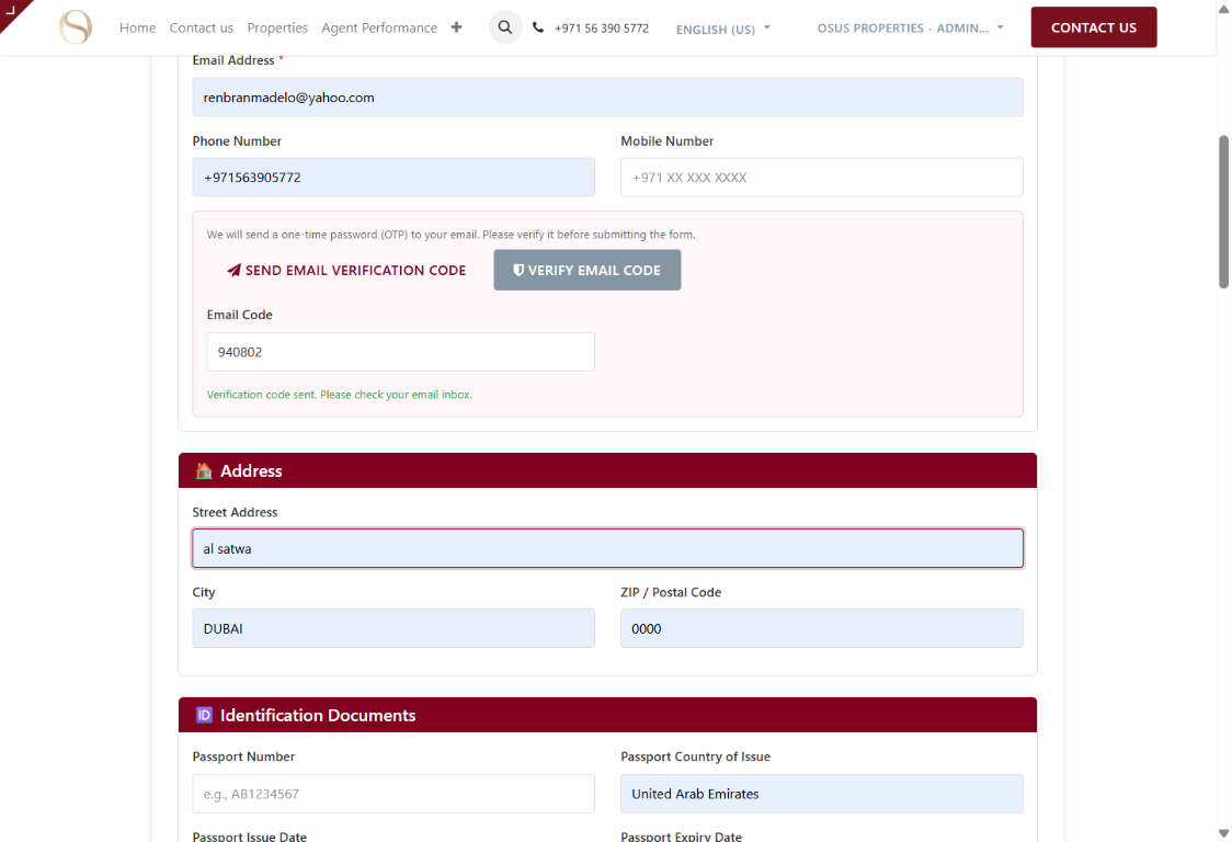 KYC screenshot