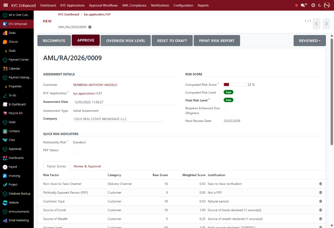 KYC screenshot